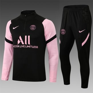 Survetement Psg Enfant Noir Pink 2022/2023