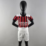 Maillot Ac Milan Enfant Rouge Blanc 2022/2023