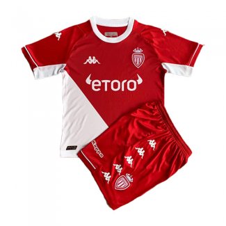 Maillot Monaco Enfant Domicile 2021-2022