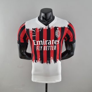 Maillot Ac Milan Authentique Rouge Blanc 2022/2023