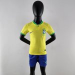 Maillot Bresil Enfant Domicile 2022/2023