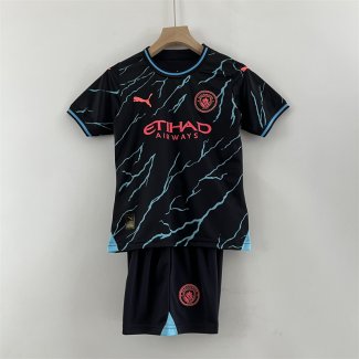 Maillot Enfant Manchester City Third 2023/2024