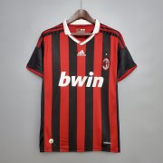 Thailande Maillot Ac Milan Retro 2009 2010