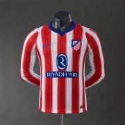 Maillot Atletico Madrid Authentique Manches Longues Domicile 2026/2027