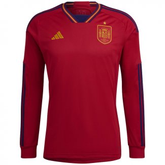 Maillot Espagne Manches Longues Domicile 2022/2023