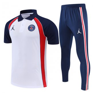 Maillot Psg Entrainement Blanc Rouge Blue 2022/2023