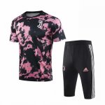 Maillot Survetement Juventus Rose noir