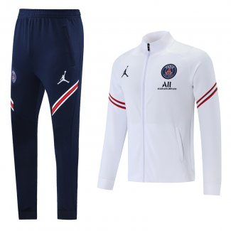 Enfant Veste A Capuche PSG 2021-2022 White