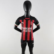 Maillot Ac Milan Enfant Domicile 2022/2023