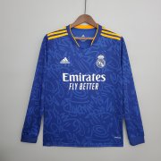 Maillot Real Madrid Manche Longue Exterieur 2021-2022