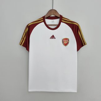 Thailande Maillot Arsenal Blanc Rouge 2022/2023