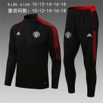 Survetement Manchester United Enfant Noir Mu31 2022/2023