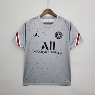 Thailande Maillot Psg Training B Gris 2021-2022