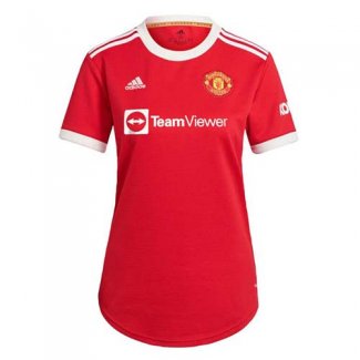 Maillot Manchester United Femme Domicile 2021-22