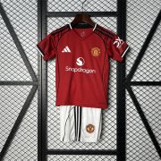 Maillot Manchester United Enfant Domicile 2025/2026