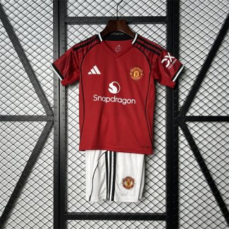 Maillot Manchester United Enfant Domicile 2025/2026