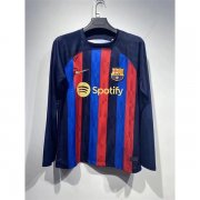 Maillot Barcelone Manches Longues Domicile 2022/2023