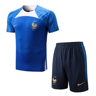 Maillot France Entrainement Blue Fr21 2022/2023