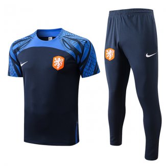 Maillot Pays Bas Entrainement Bleu Hlc02 2022/2023