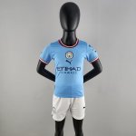 Maillot Man City Enfant Domicile 2022/2023