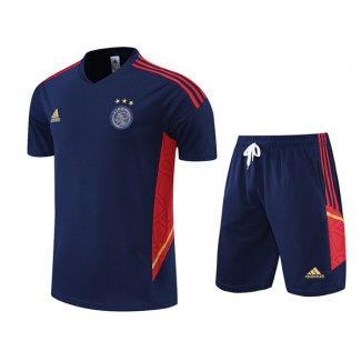 Maillot Ajax Entrainement Bleu Aj22 2022/2023