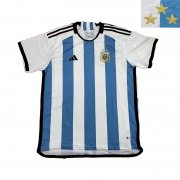 Thailande Maillot Argentine Domicile 3-Champions World Cup 2022/2023