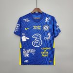 Thailande Maillot Chelsea Conmemorativa Edition Bleu