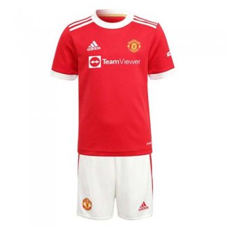 Maillot Manchester United Enfant Domicile 2021-22