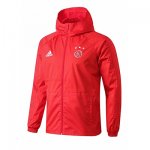 Veste A Capuche AJAX Windrunner Rouge