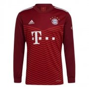 Maillot Bayern Munich Manche Longue Domicile 2021-2022