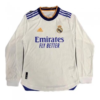 Maillot Real Madrid Manche Longue Domicile 2021-2022