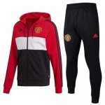 Veste A Capuche Manchester United Rouge blanc noir